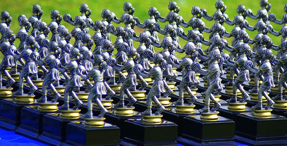 Photo of trophies