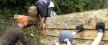 Father & Son Working Together