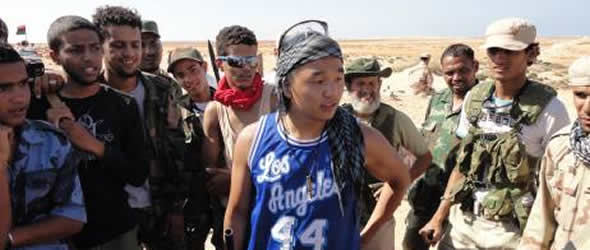 UCLA Student Jeon joins the LIbyan rebels