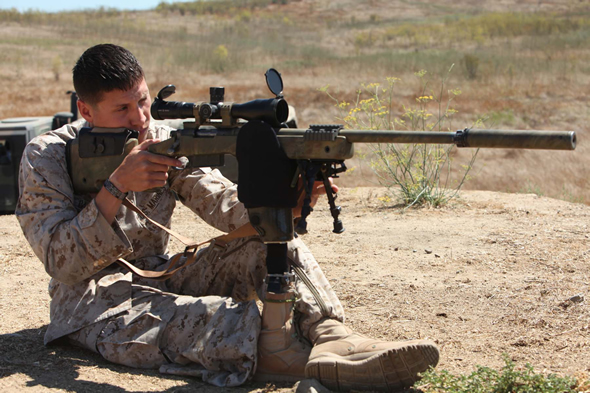 Marine Sniper Instructor Amputee prosthetic leg