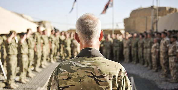 Memorial Service Helmand Afghanistan