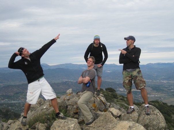 Atop Sierra Mijas with G42 Interns
