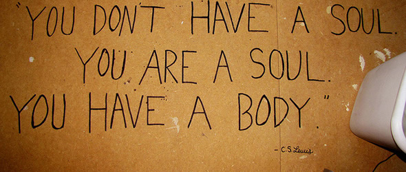 CS Lewis soul quote